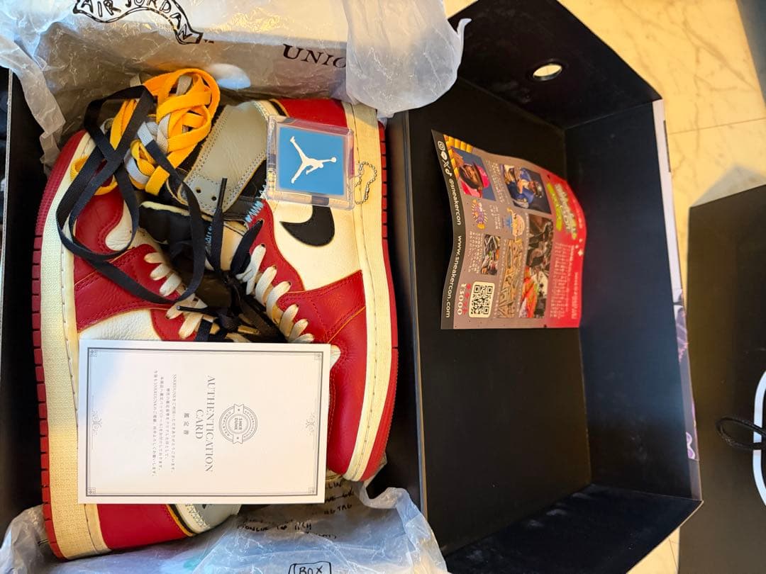 ユニオン × ナイキ エアジョーダン1 レトロ ハイ OG \\"シカゴ/シャドウ