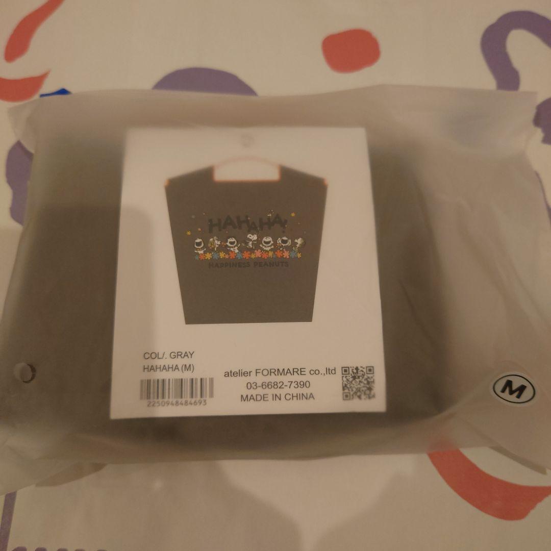 【新品未使用】ボールアンドチェーン　スヌーピーフェスティバル　グレー　М