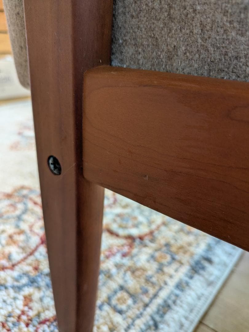 カリモク60 Kチェア 2シーター フラノベージュ