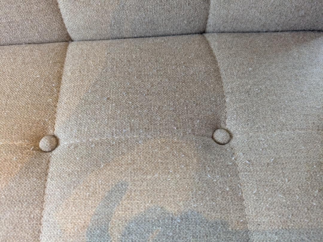 カリモク60 Kチェア 2シーター フラノベージュ