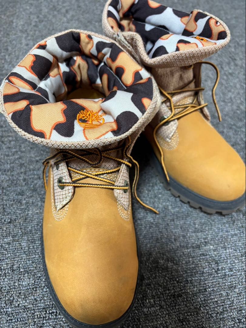 Timberland ティンバーランド カモフラージュ 迷彩柄ワークブーツ