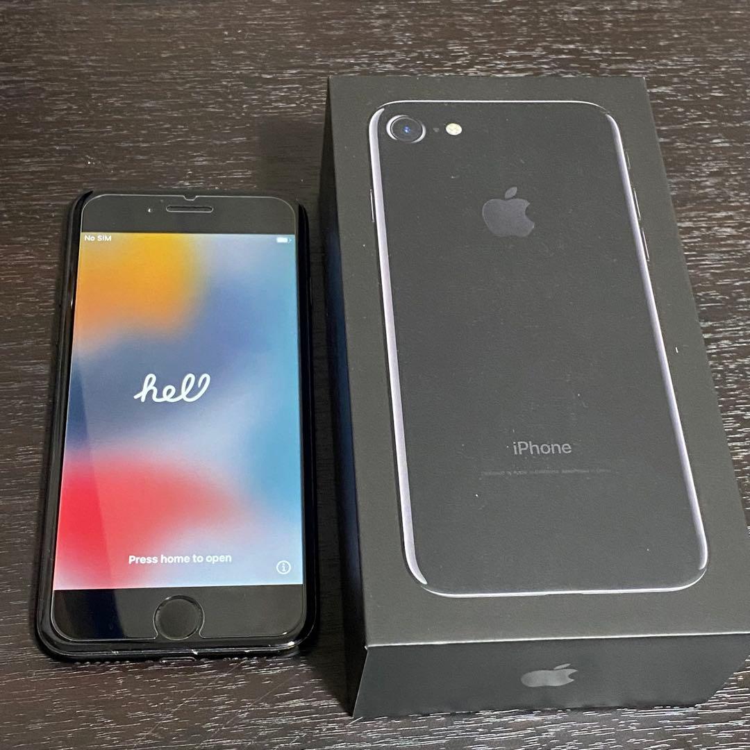 Apple iPhone 7 ブラック 256GB 本体 SIMフリー