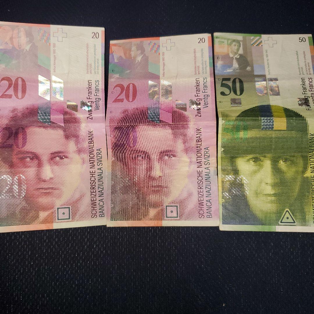 スイスフラン【現行不可能】