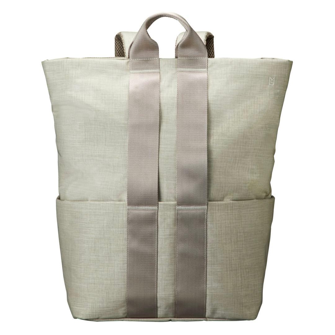 【極美品】MILESTO STLAKT バックパック リュック　ヘザーグレージュ