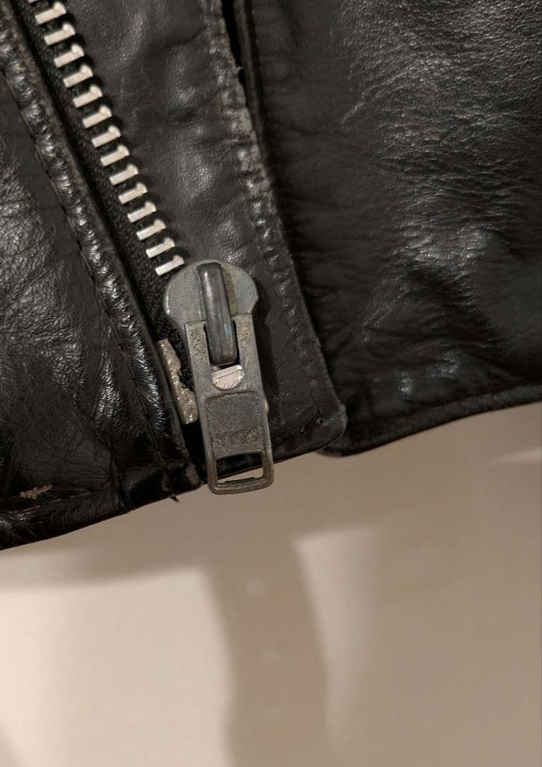 【米国製】size 40 schott ダブル ライダース 618 黒 ブラック