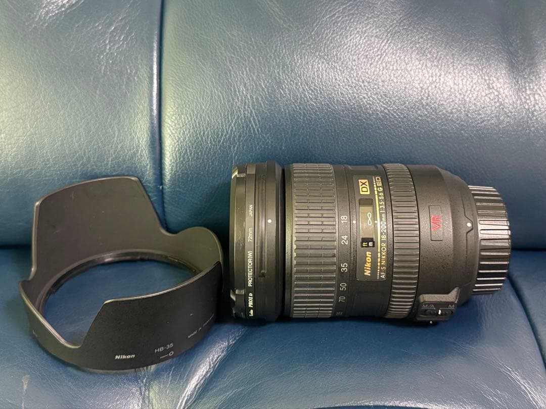 美品 ニコン Nikon AF-S DX 18-200mm 広角から望遠まで便利