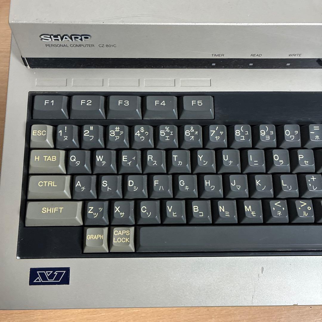 SHARP パソコンテレビX1 CZ-803C ジャンク