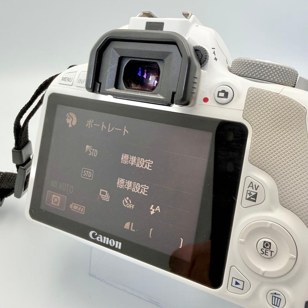 【実写有】Canon EOS100D EOS kiss X7 ホワイト
