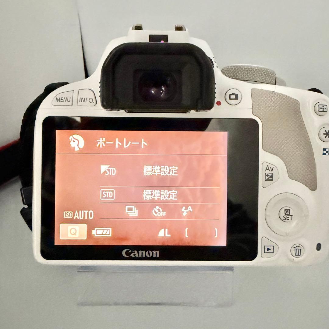 【実写有】Canon EOS100D EOS kiss X7 ホワイト