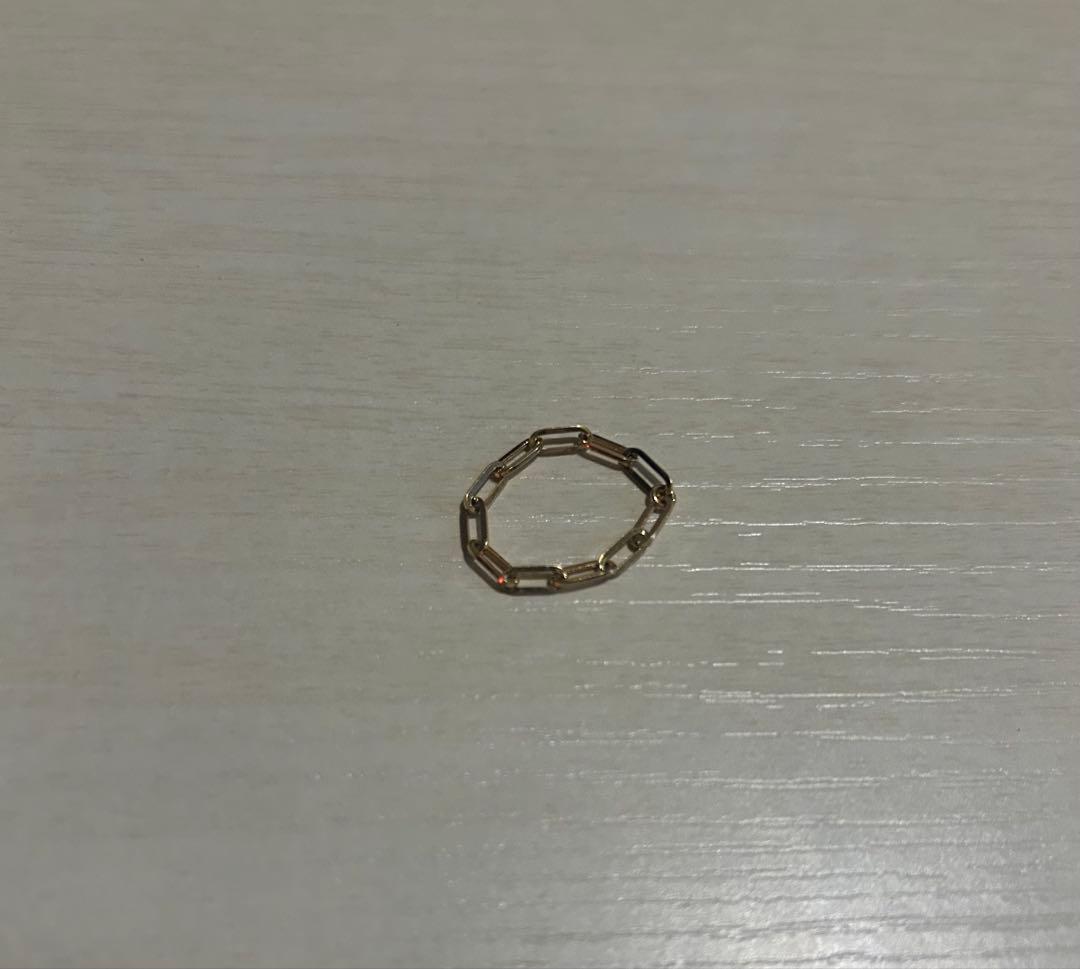 L＆Co.のK18チェーンリング(中古です)