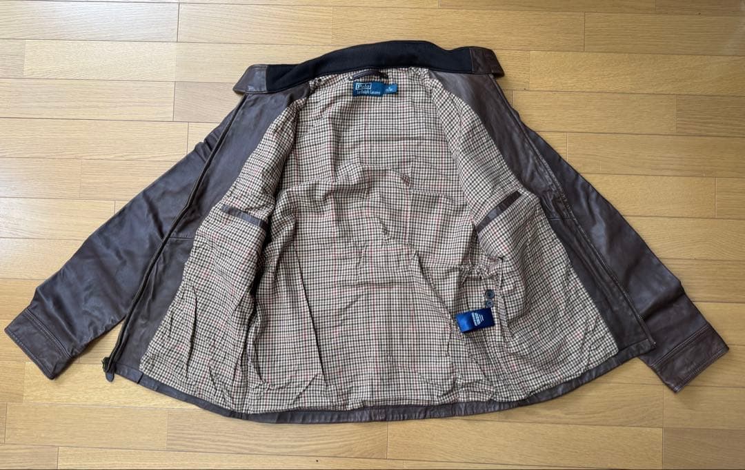 【*。様 Polo By Ralph Lauren羊皮ジャケット