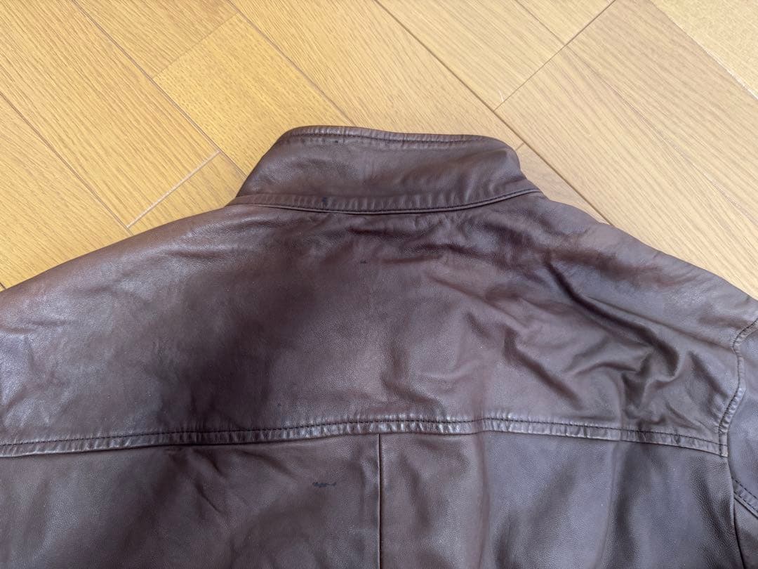 【*。様 Polo By Ralph Lauren羊皮ジャケット