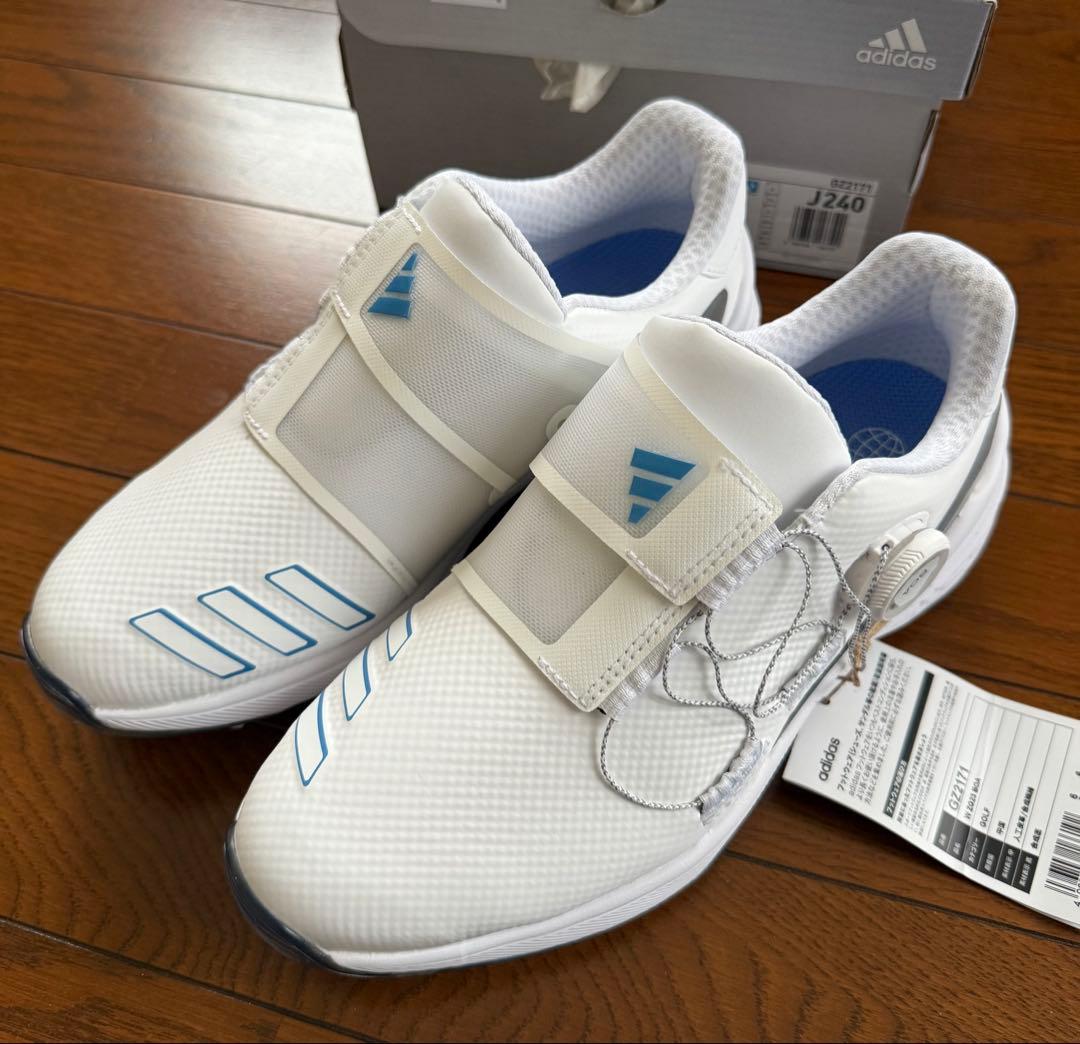 adidas 24.0 ゴルフシューズ レディースBOAダイヤル式 新品未使用