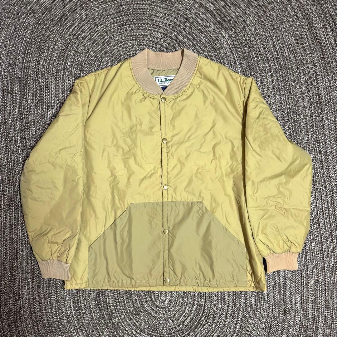 80s L.L.Bean ナイロンジャケット 3トーン シンサレート