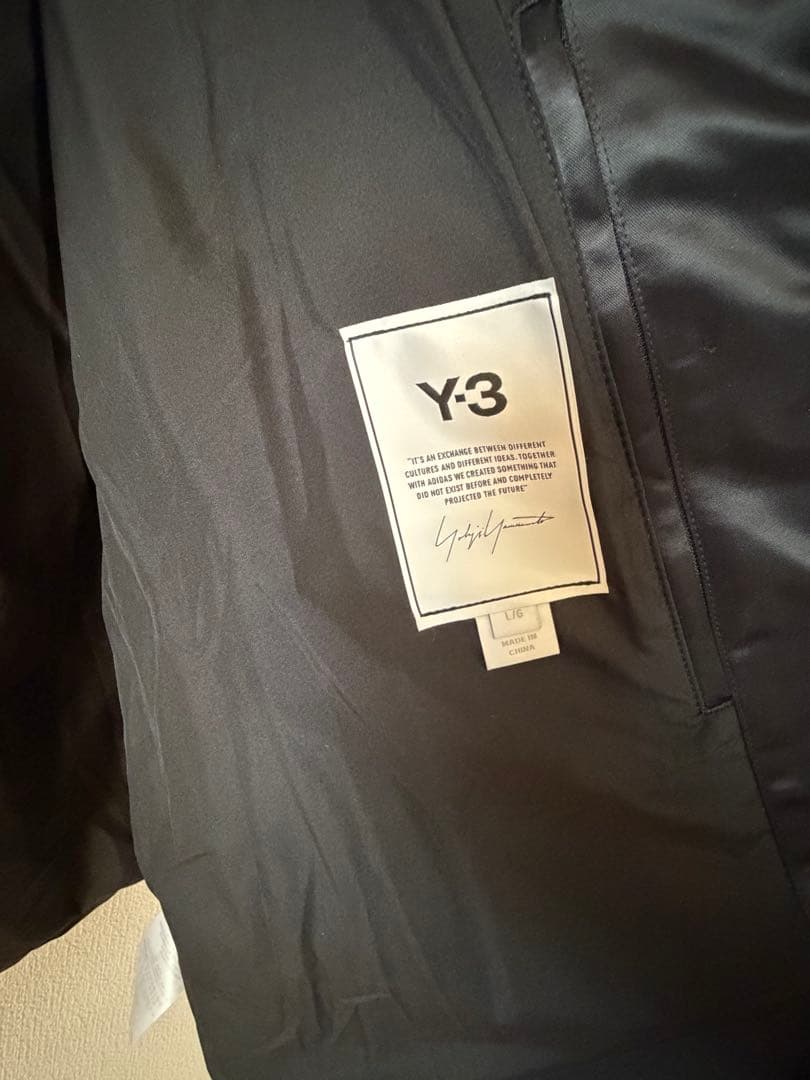 Y-3 ブラック クラッシックボンバージャケット（HP1344) Lサイズ