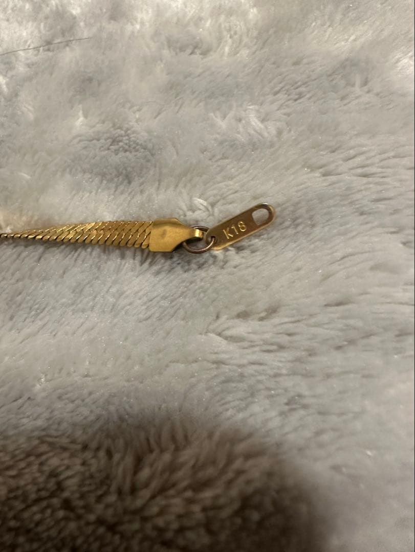 ゴールドネックレス　18K 50cm