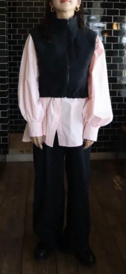 [Kanon][新品未使用]epaシャツ(ピンク)、フリースベスト　セット