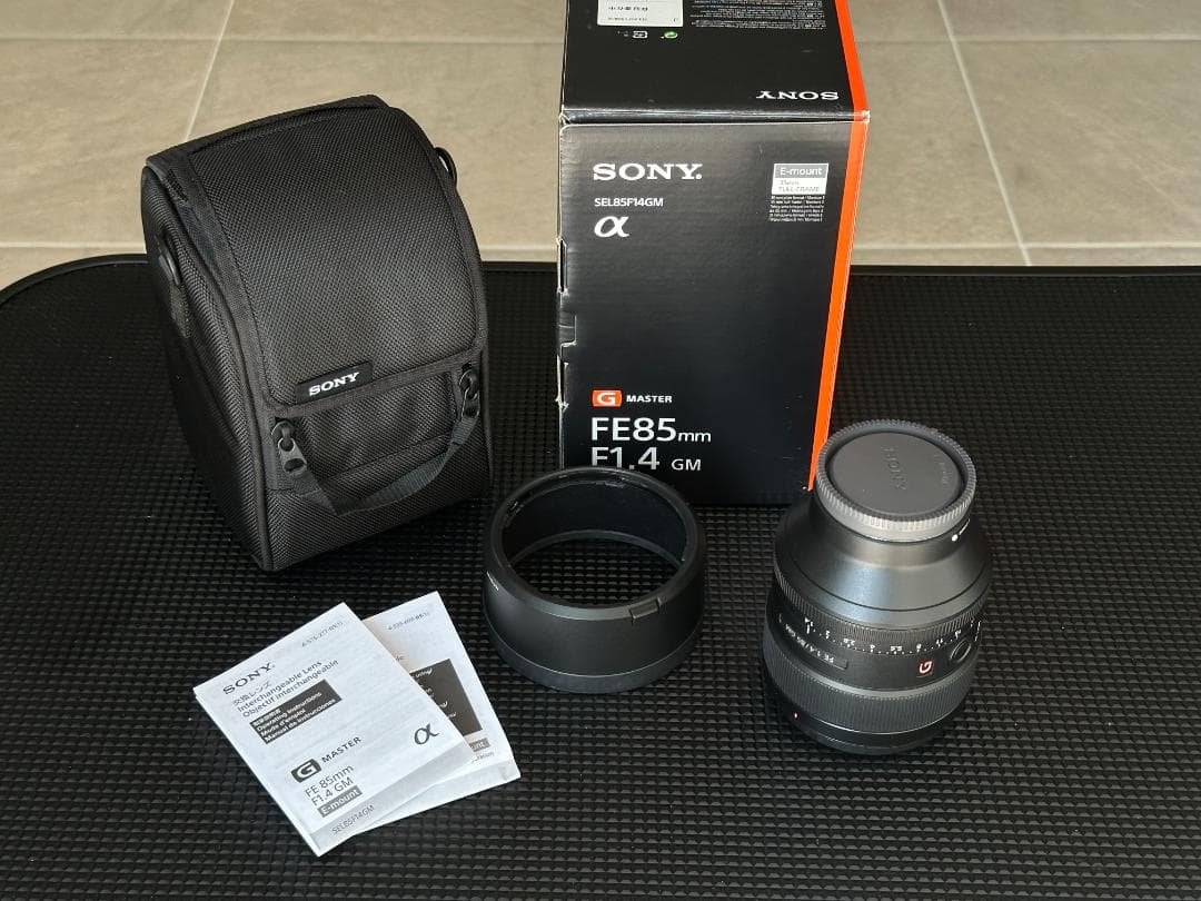 美品 SONY FE 85mm F1.4 GM レンズ
