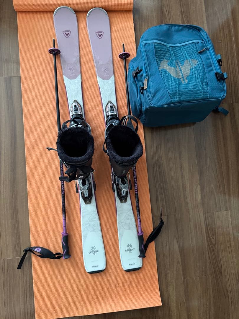 【高級美品】ROSSIGNOL レディース スキー４点セット初心者〜上級者！