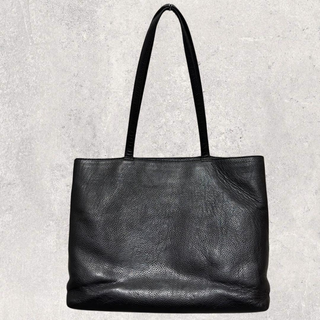 瀧治郎HushTug ハッシュタグ レザートートバッグ 黒 A4 本革