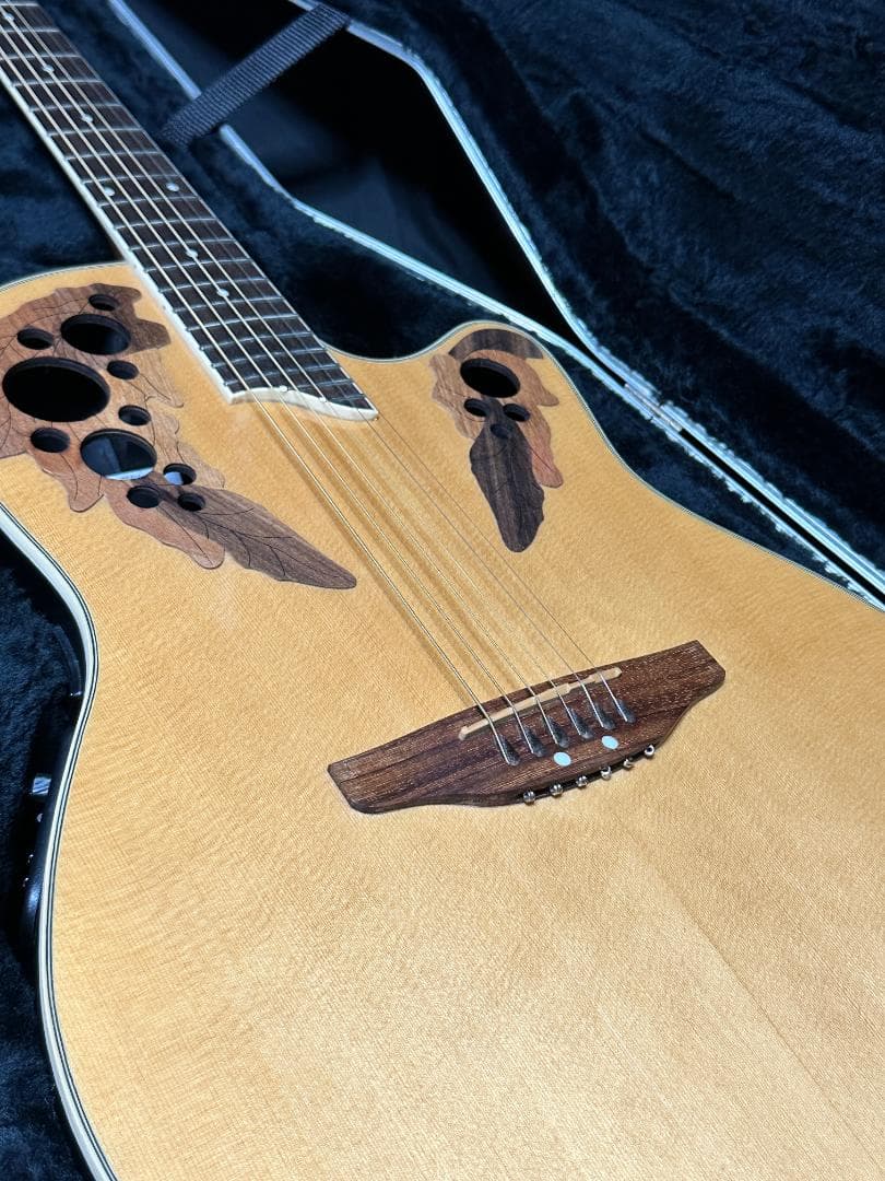 【美品】ハードケース付き　Ovation Applause AE147