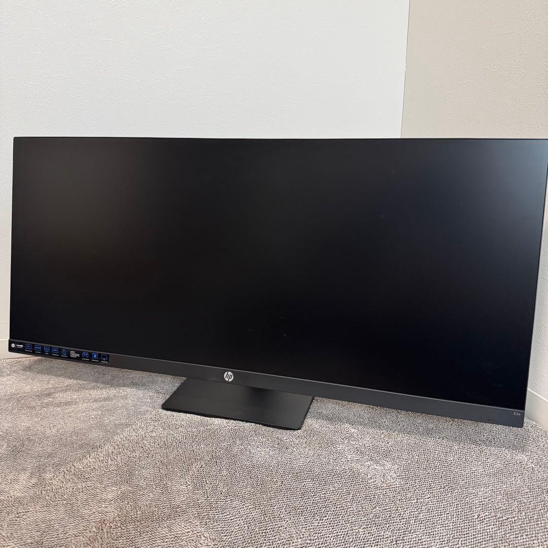 HP X34 ウルトラワイドゲーミングモニター