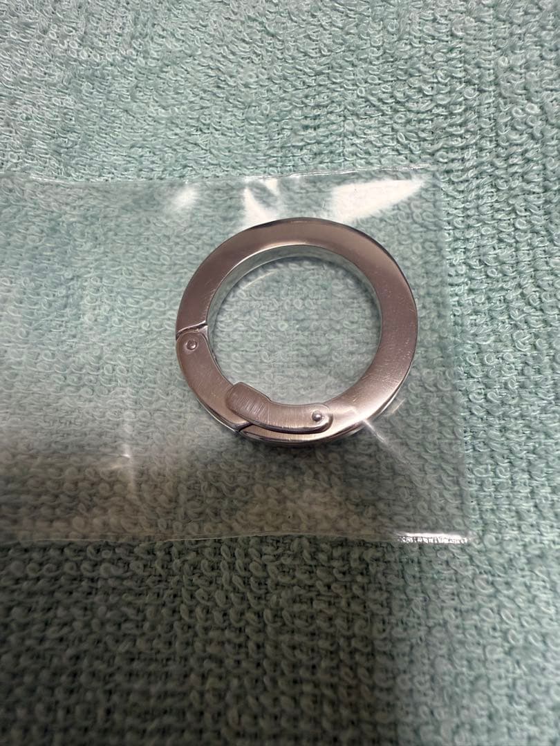 ワイルドスワンズ　タング　サドルプルアップ　ナチュラル＋カラビナキーリングL