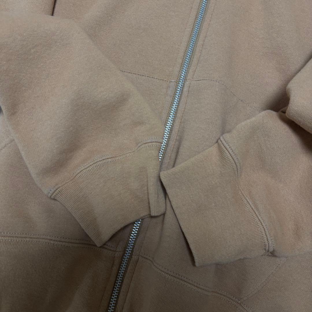 J225 即完売モデル　シュプリーム　ジップアップパーカー　スモールロゴ　裏起毛