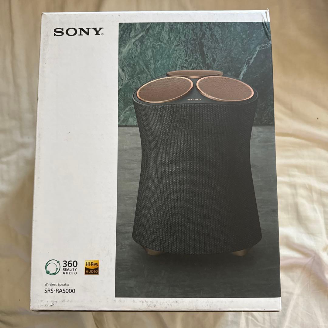 SONY ワイヤレススピーカー ブラック【未使用・未開封】