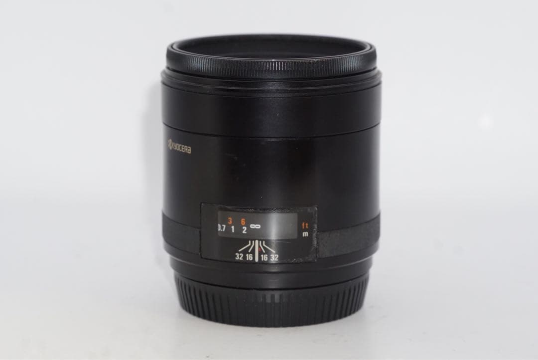 レンズ(単焦点) kyocera yashica AF macro 60mm f2.8
