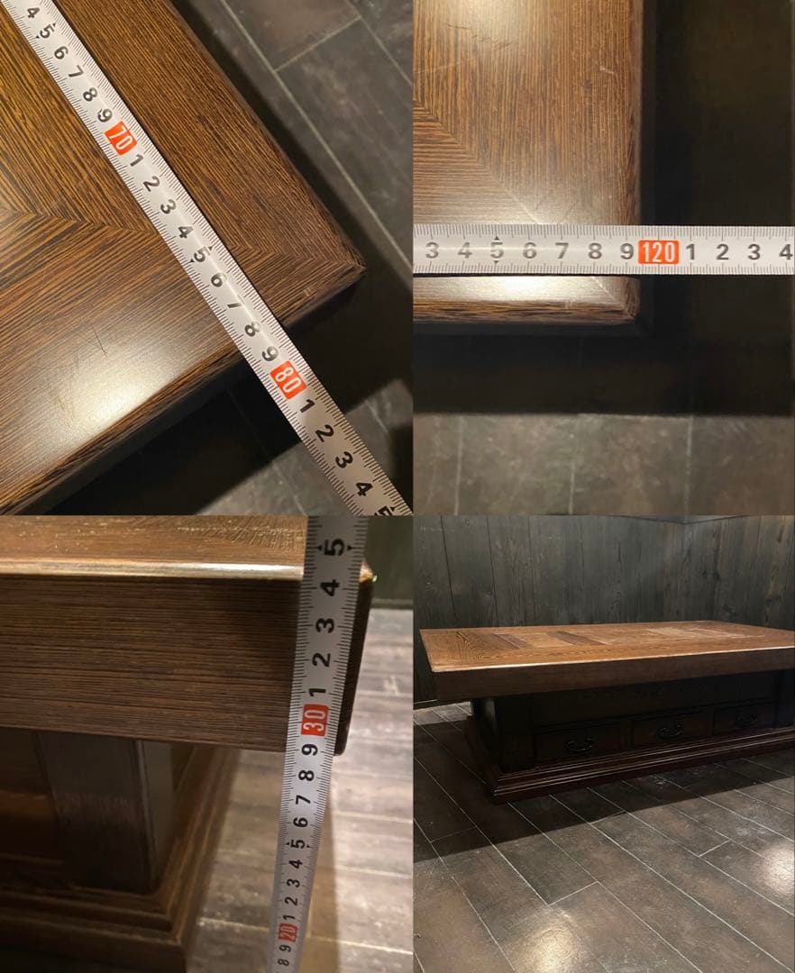 【美品】重厚で木目の美しい関西火鉢　囲炉裏用酒燗器　付き