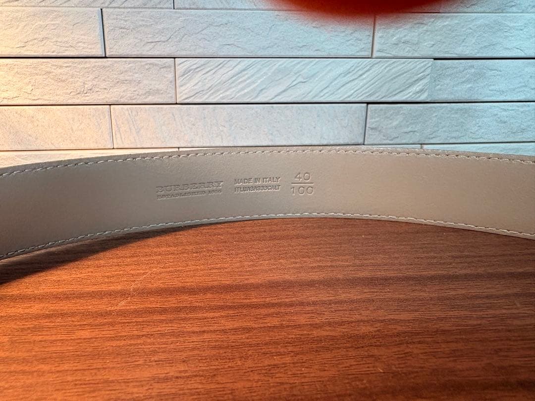 か*た様 バーバリー　ベルト　美品