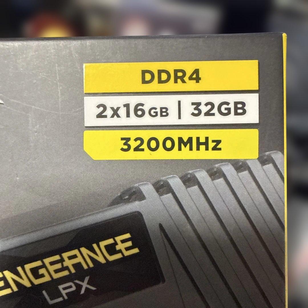 CORSAIR DDR4 3200MHz 2×16GB 32GB