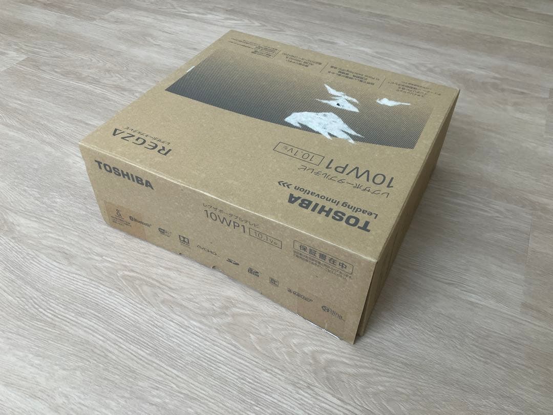 【美品】東芝REGZAポータブルテレビ　10WP1 防水テレビ