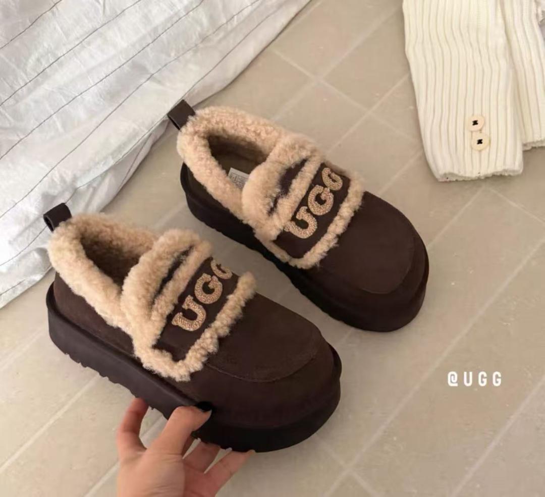 mii　 ムートンブーツ　 厚底 23cm