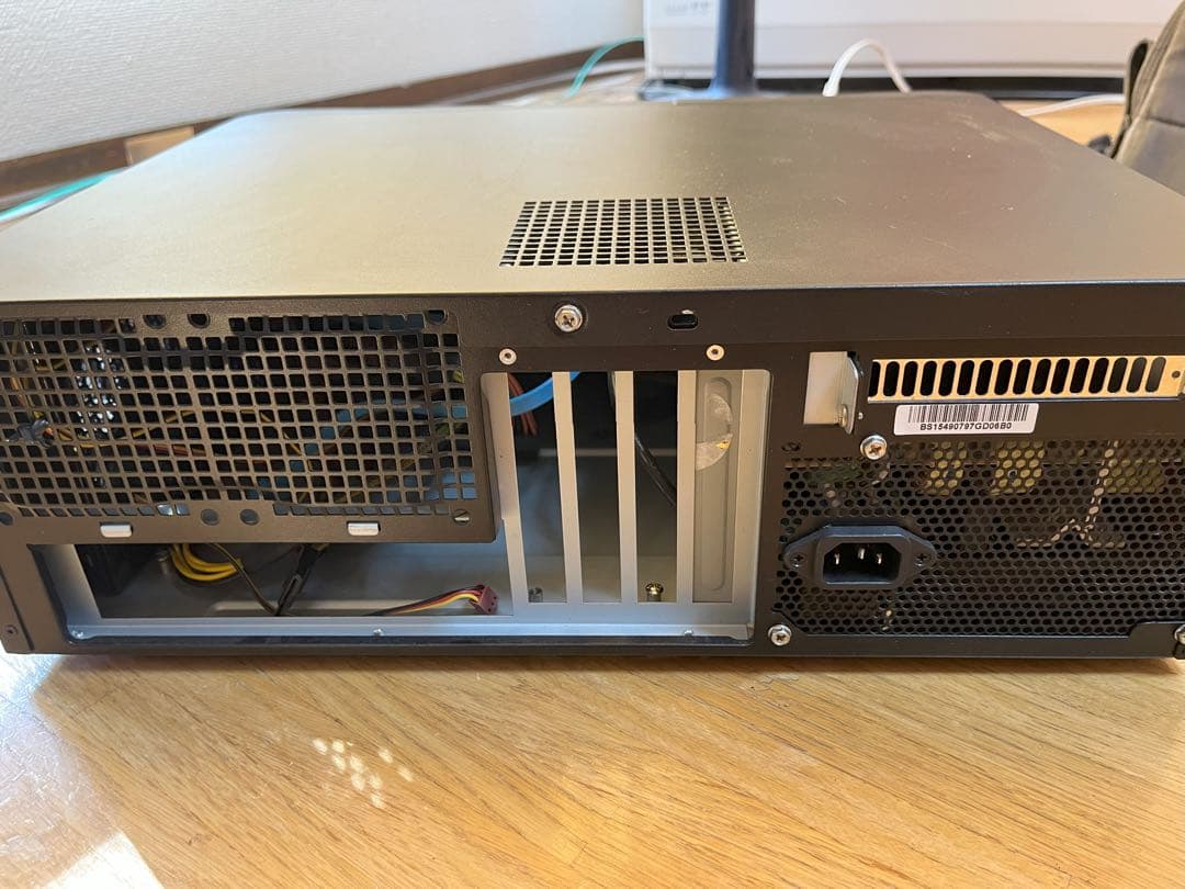 SilverStone MicroATXケース 500Wセット