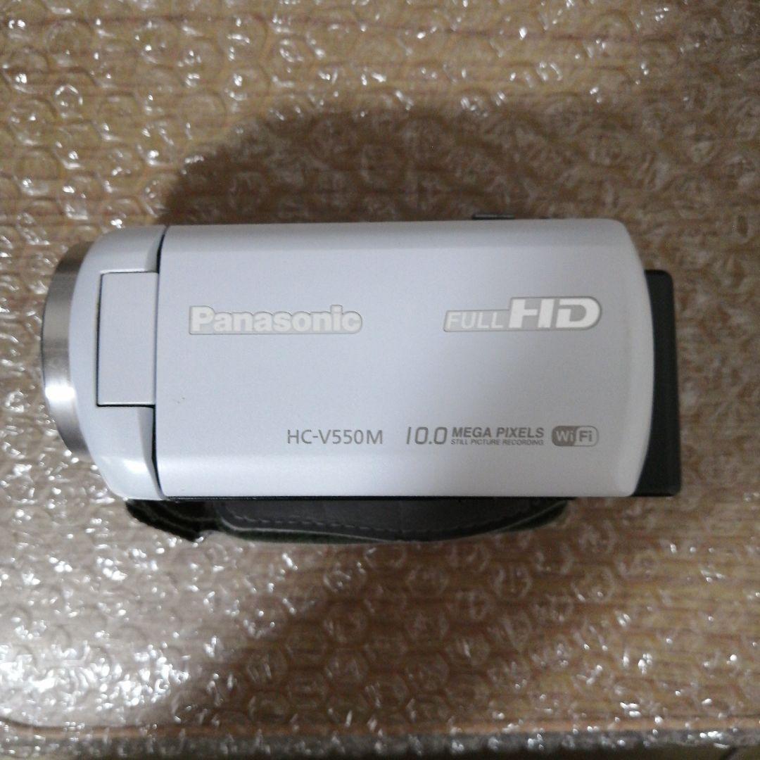 Panasonic HC-V550M ビデオカメラ 90倍ズーム　本体　充電器