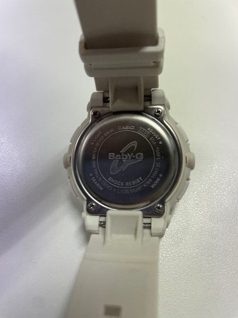 【美品】BABY-G 腕時計セット ホワイト ブラック 2個セット