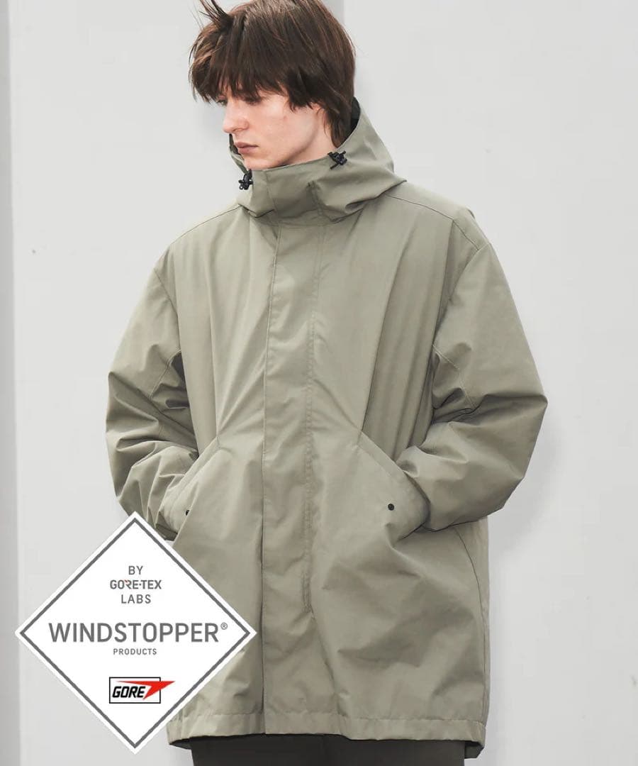 美品　+phenix gore tex labs ダウンモッズコート