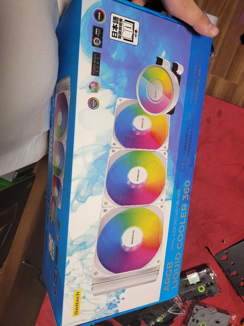 PC用ファン・クーラー ARGB LIQUID COOLER 360