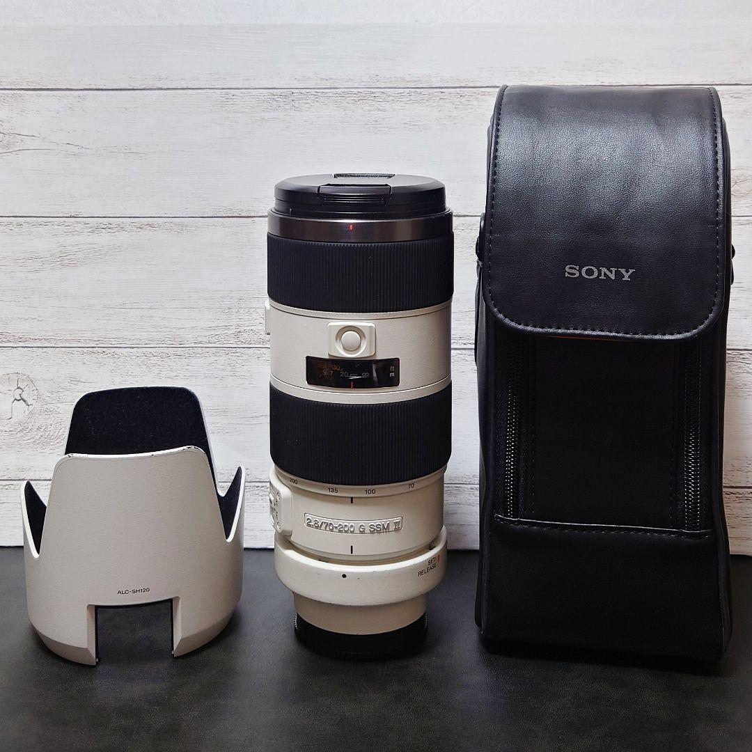 SONY ズームレンズ 70-200mm F2.8 G SSM II