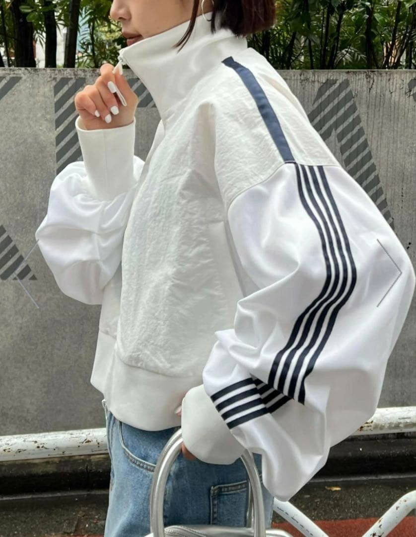 etsinta/エシンタ ナイロントラックボリュームスリーブジャケット