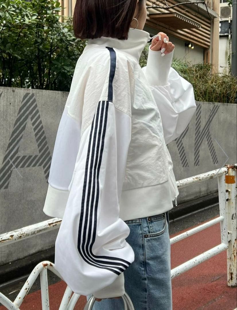 etsinta/エシンタ ナイロントラックボリュームスリーブジャケット