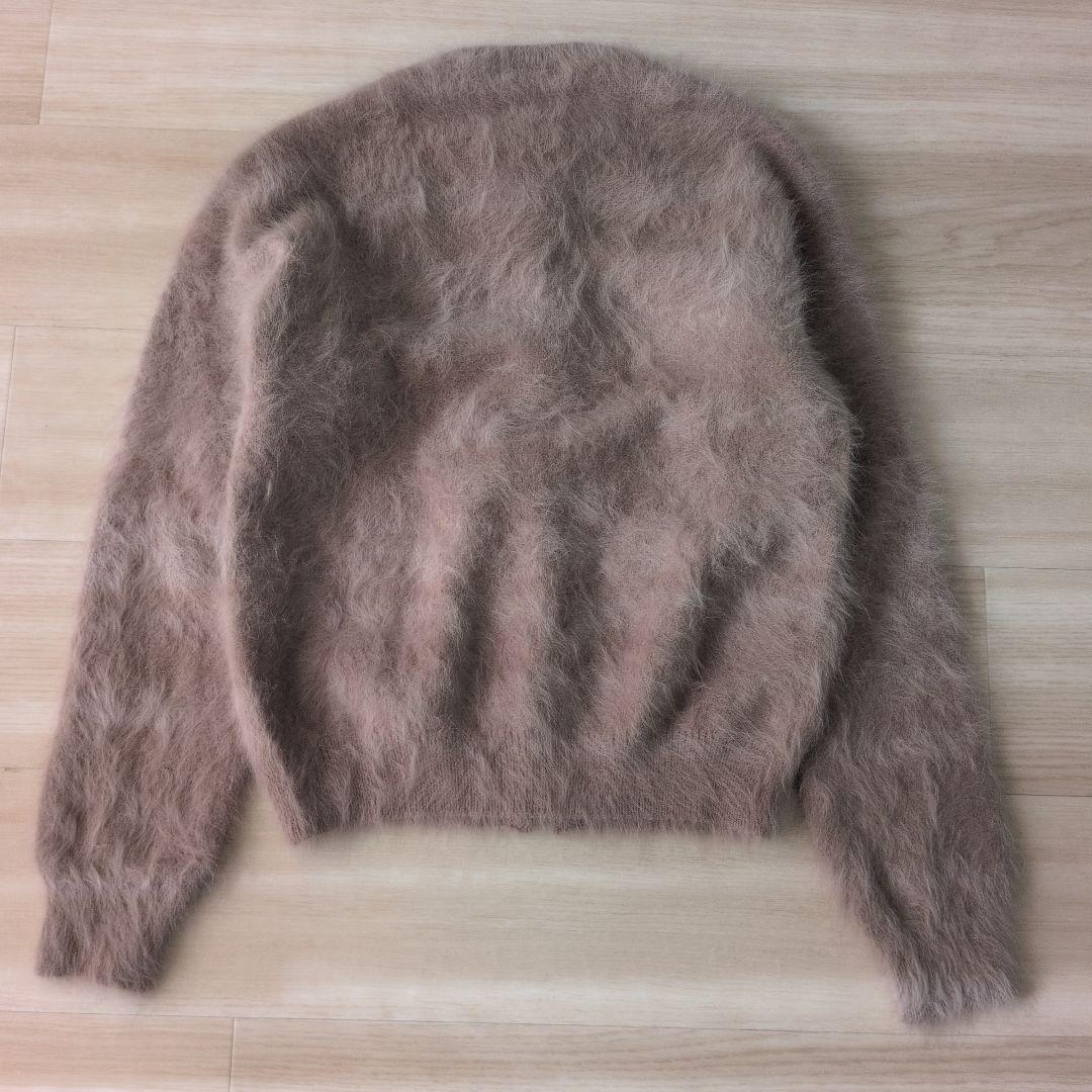 イエナ IENA アンゴラコンパールビーズ刺繍カーディガン