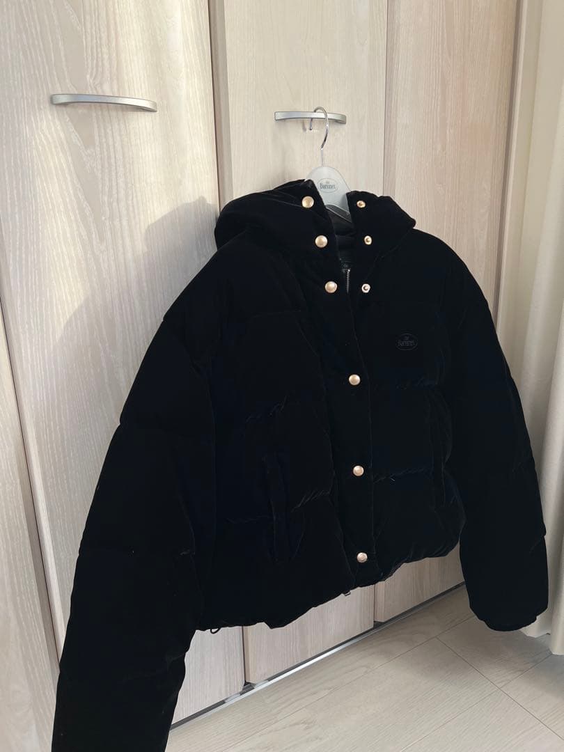 ジャケット・アウター Thebarnnet Velvet  Puffer Jacket