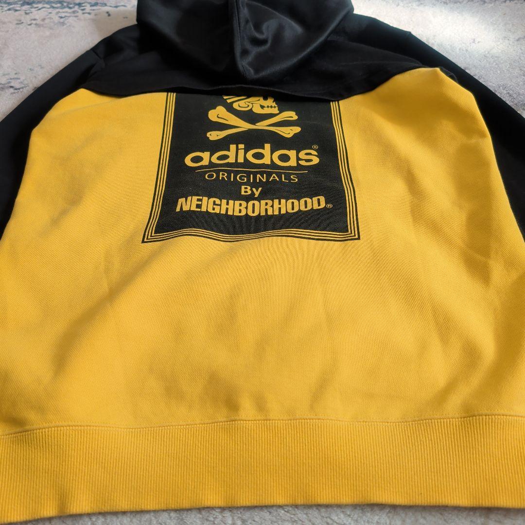 希少サイズ アディダス × ネイバーフッド コラボ パーカー フルジップ XL
