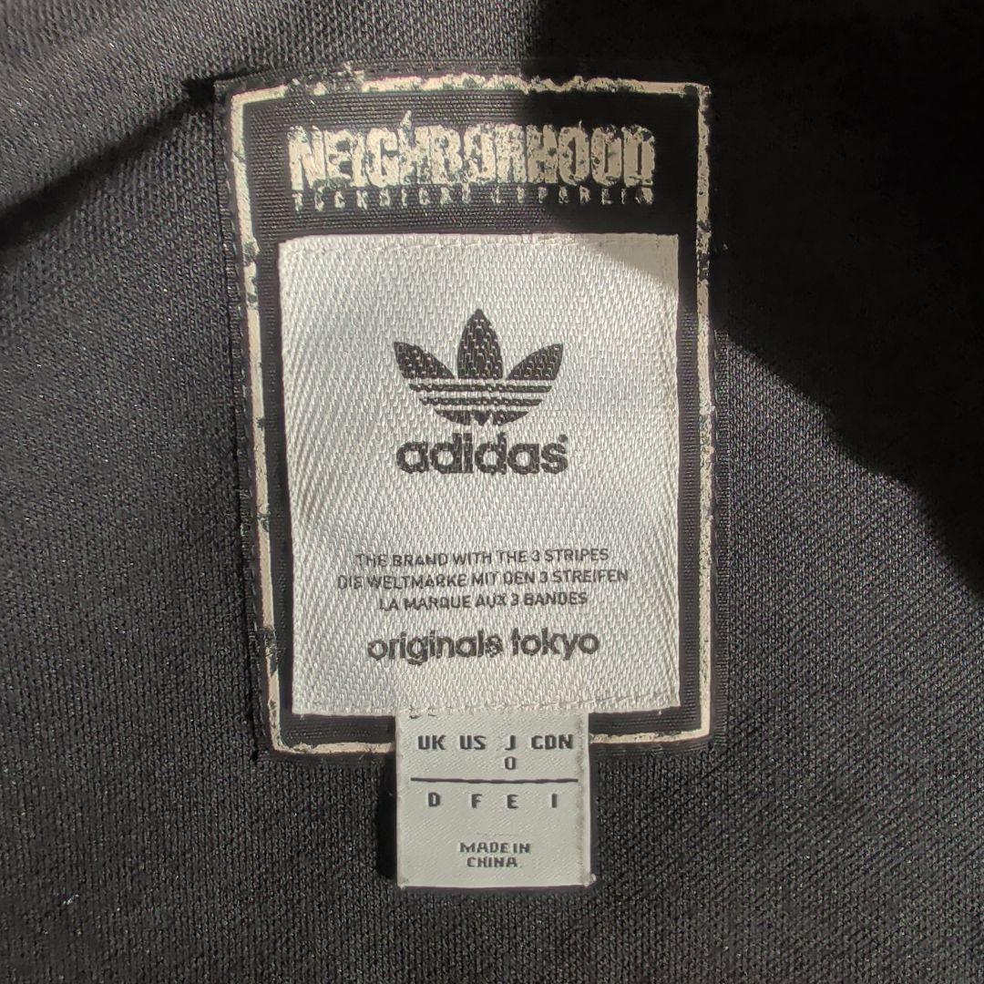 希少サイズ アディダス × ネイバーフッド コラボ パーカー フルジップ XL