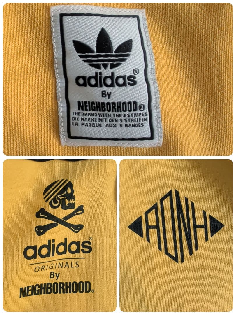 希少サイズ アディダス × ネイバーフッド コラボ パーカー フルジップ XL