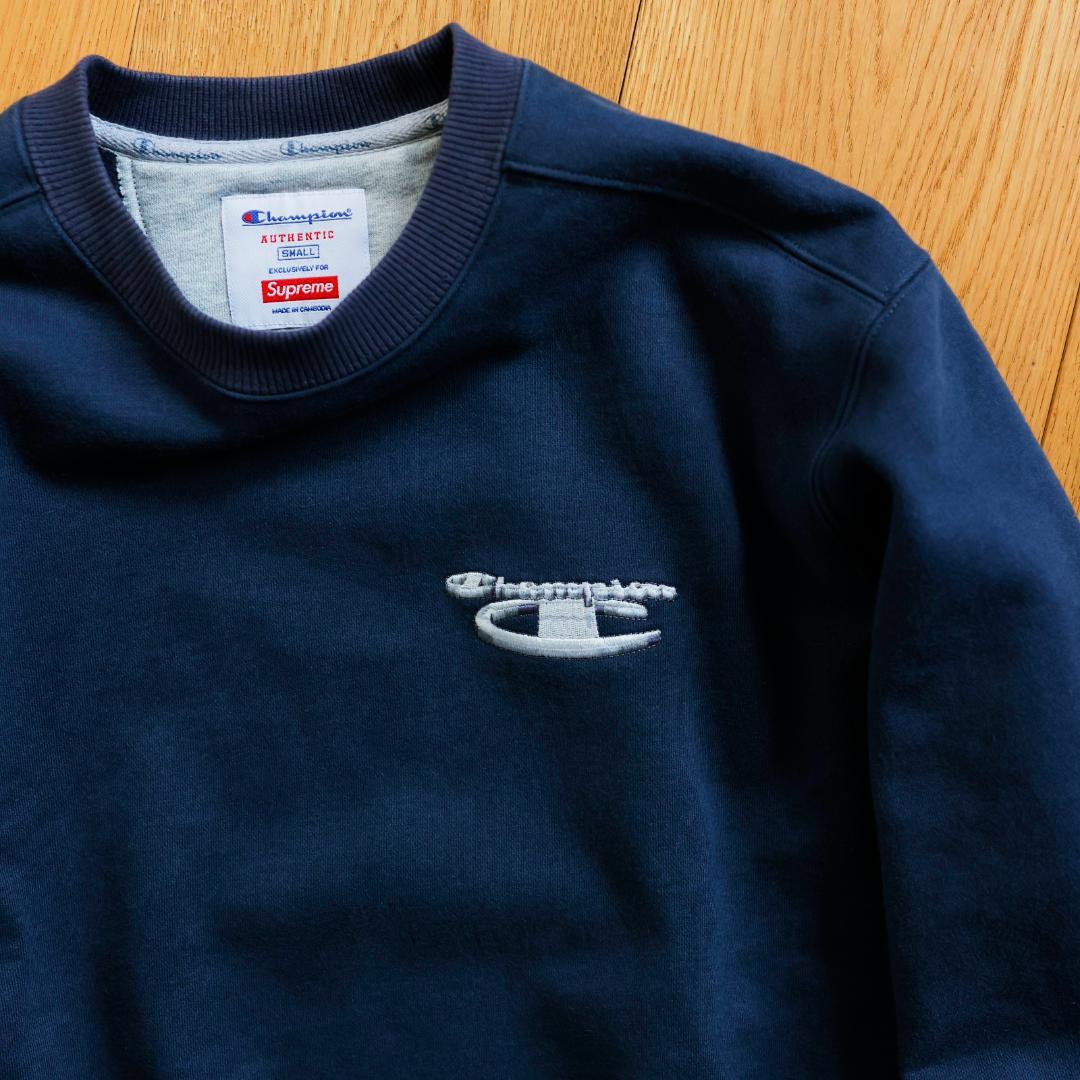 トップス supreme champion 3d llic crewneck S