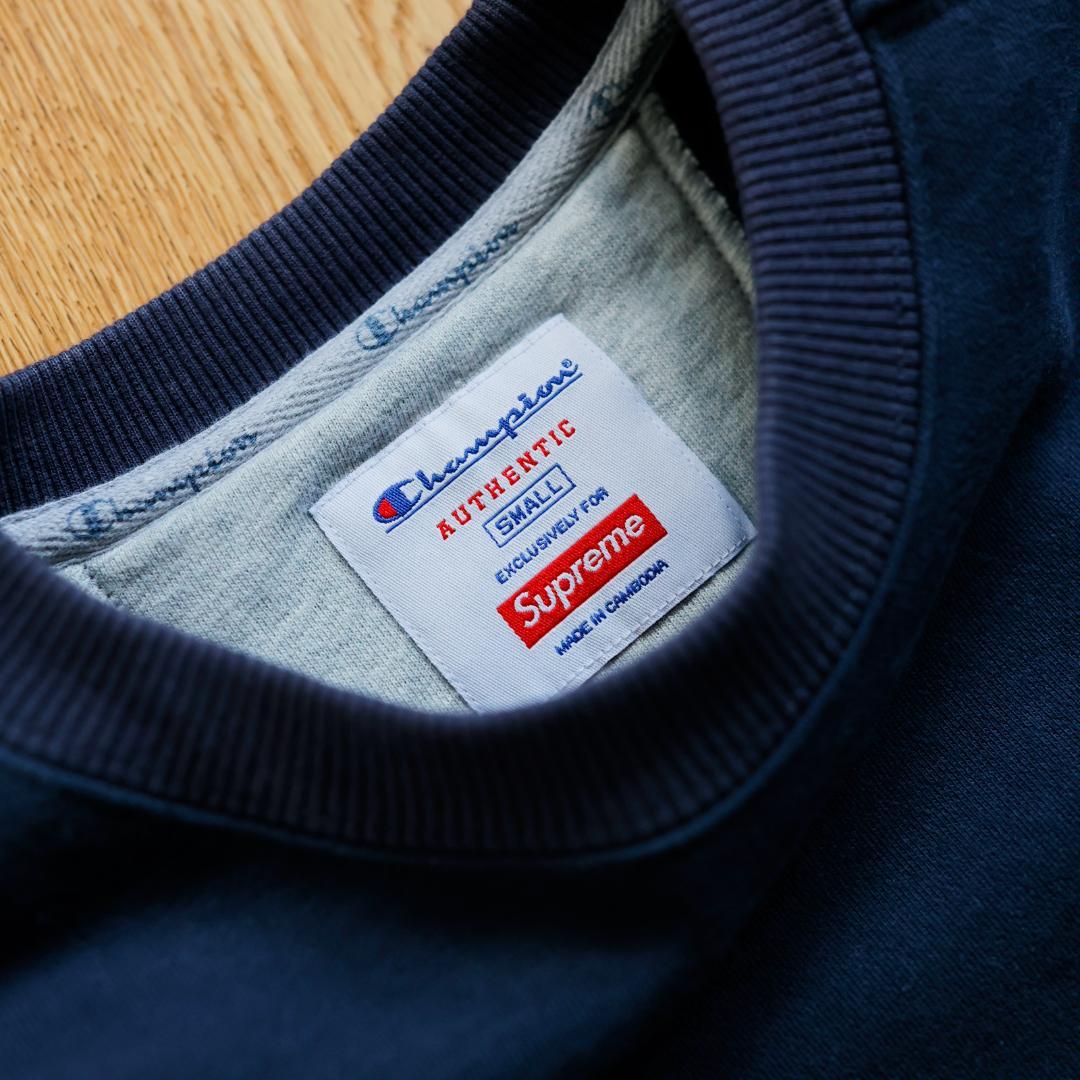 トップス supreme champion 3d llic crewneck S